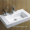 Italian design ceramic hand wash countertop art basin